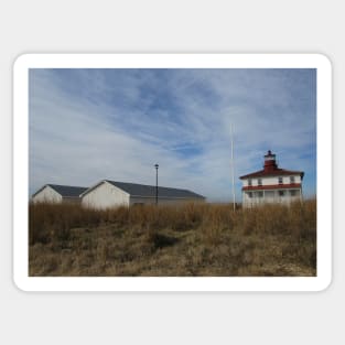 Point Lookout Light House and Sheds 002 Sticker
